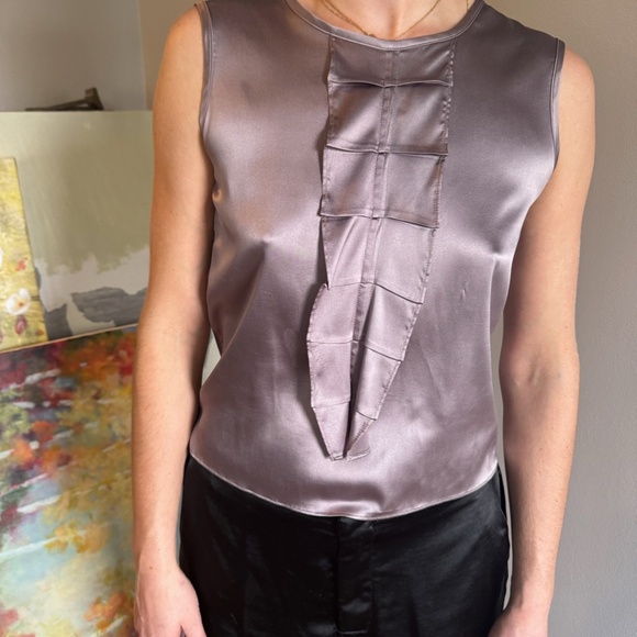 Vintage Metallic Etro Blouse - Picture 2 of 9